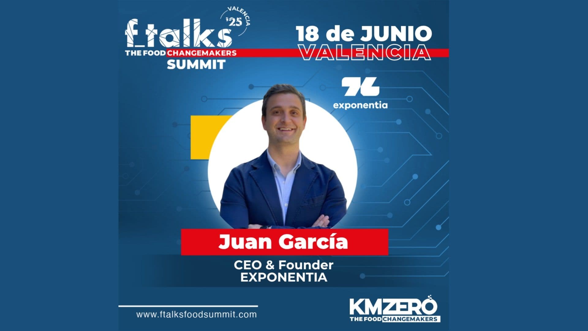 La inteligencia artificial como ventaja competitiva: la visión de Juan García en el FTalks Food Summit Valencia 2025