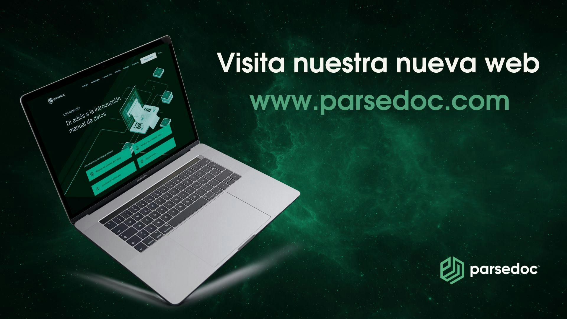 Estrenamos nueva web de Parsedoc, el OCR que mejora los procesos de tu empresa