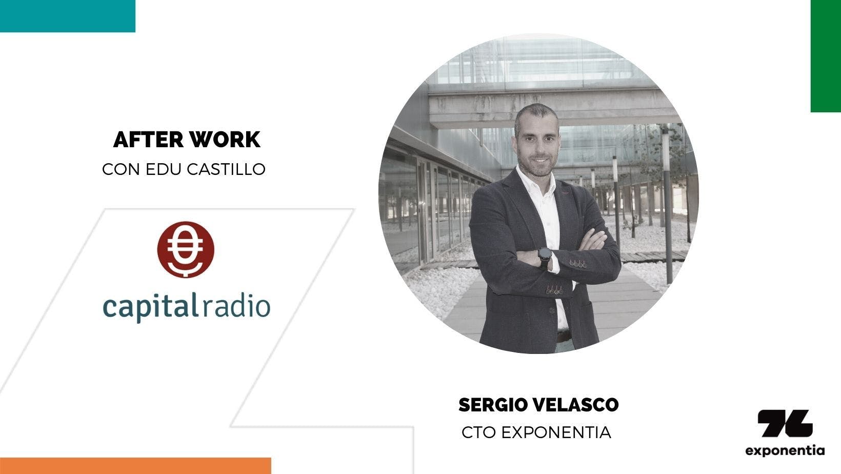 Sergio Velasco participa en el programa #Afterwork de Capital Radio