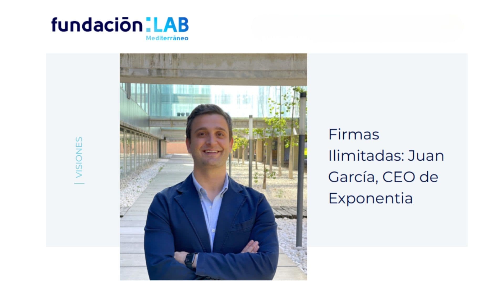 Entrevista Juan García Fundación Lab