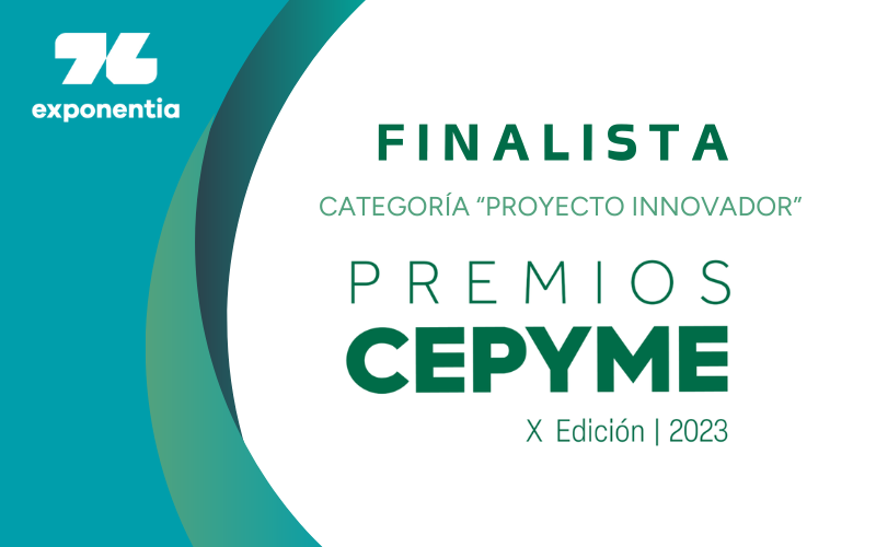 Exponentia, finalista de los premios CEPYME en la categoría Proyecto Emprendedor